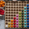Farbspiel mit Zahlen „Farbenfroh 1-100“, handgefertigt