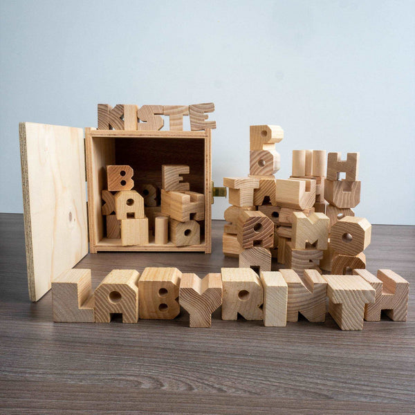 Buchstabenspiel „ABC Buchstabenbox“ - Labyrinthkiste