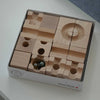 Murmelbahn aus Holz, 16er Set
