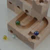 Murmelbahn aus Holz, 16er Set