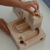 Murmelbahn aus Holz, 16er Set