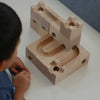 Murmelbahn aus Holz, 16er Set