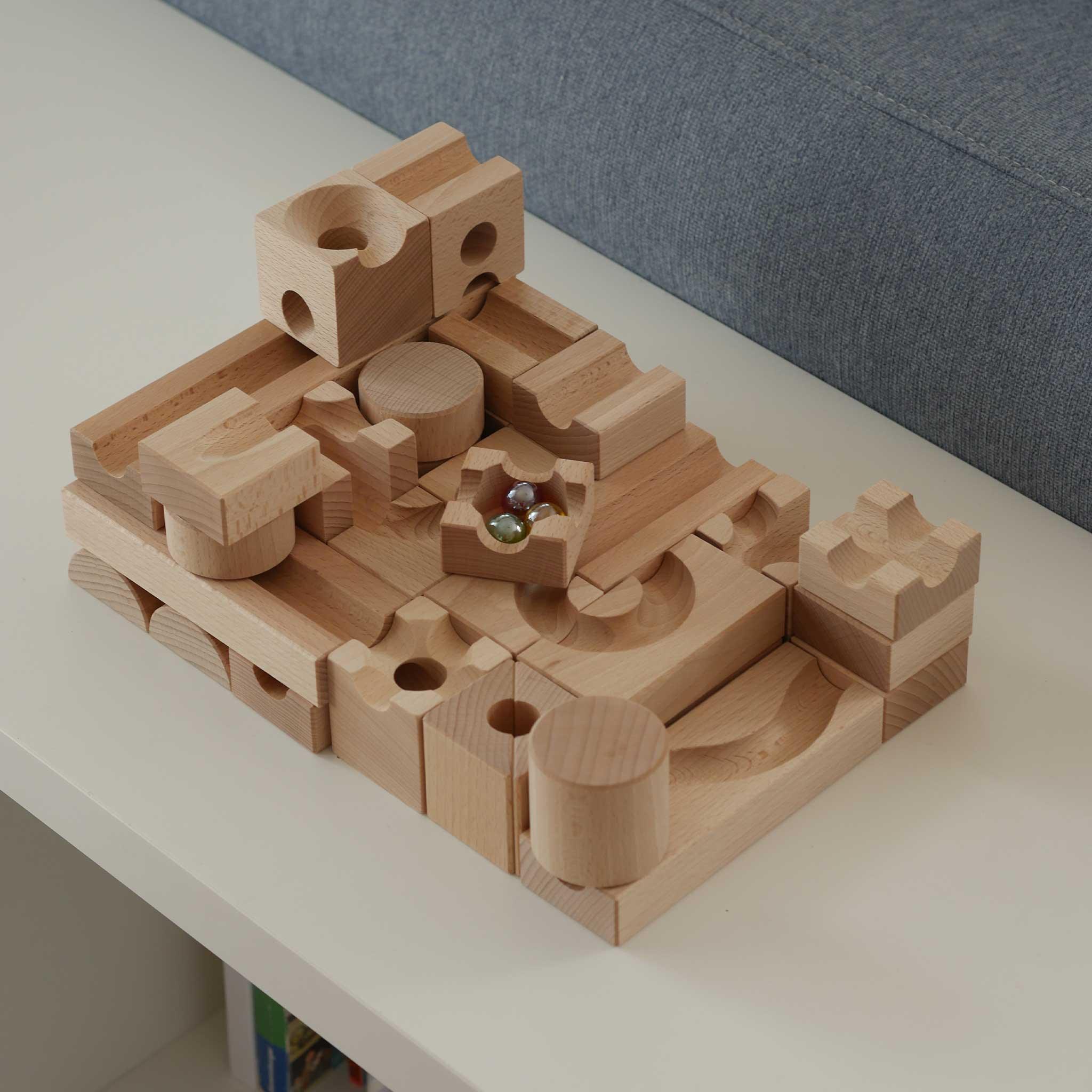 Murmelbahn aus Holz, Junior - Labyrinthkiste