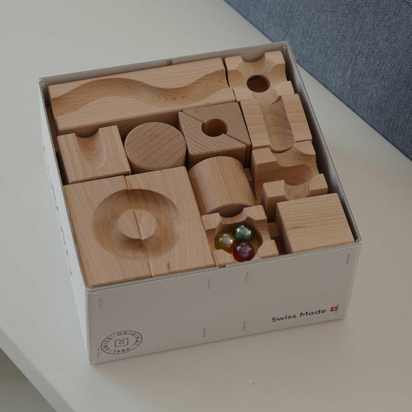 Murmelbahn aus Holz, Junior - Labyrinthkiste