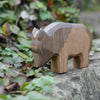 Wildschwein aus Holz