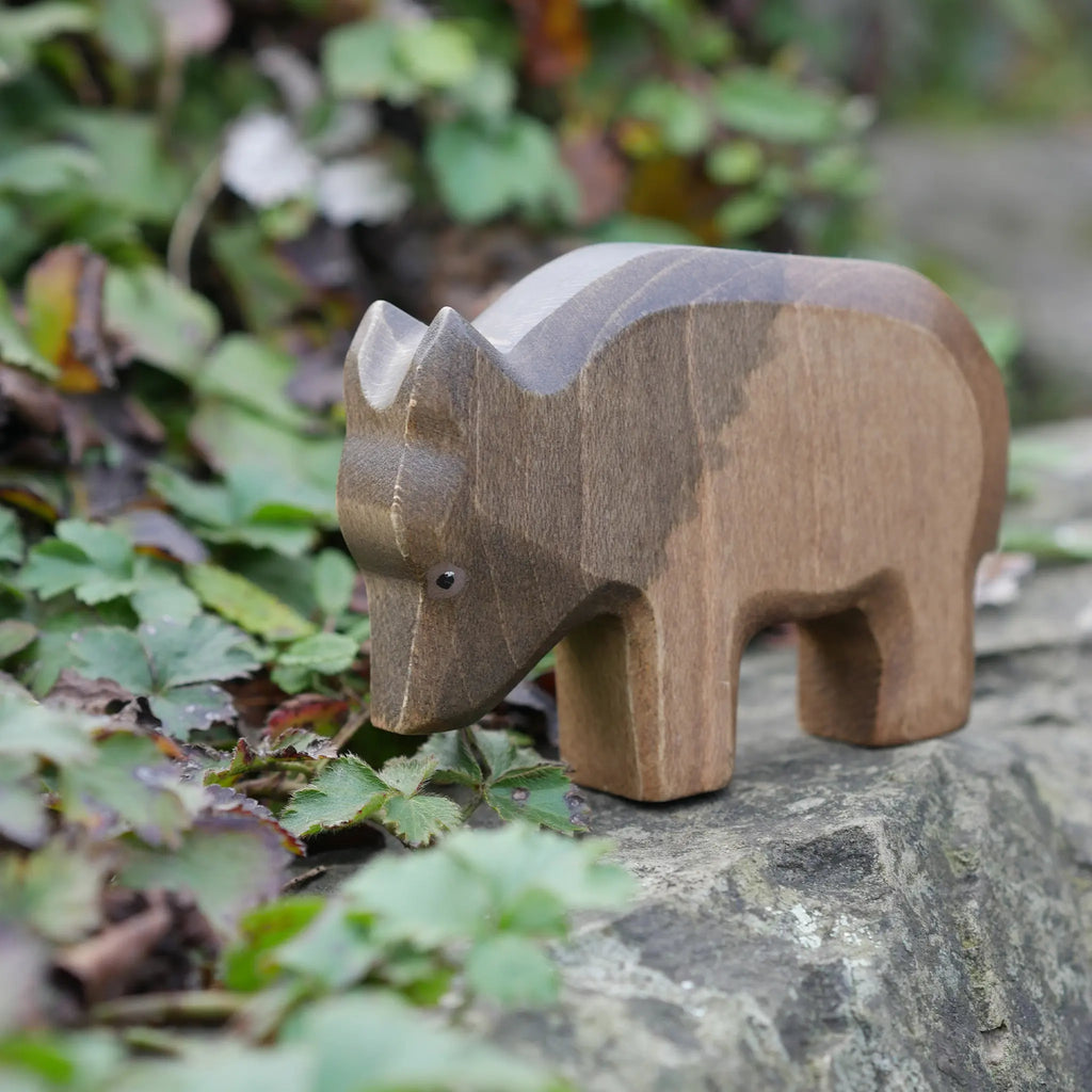 Wildschwein aus Holz
