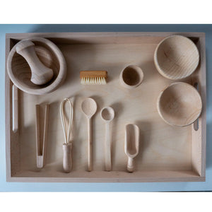 Montessori Aktionstabett aus Holz