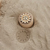Sandstempel aus Holz mit Sommermotiven, handgefertigt