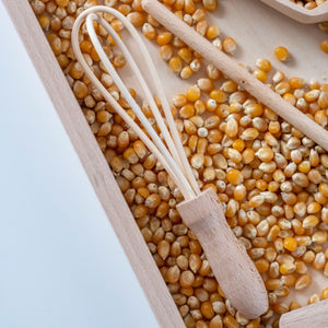 Schneebesen aus Holz