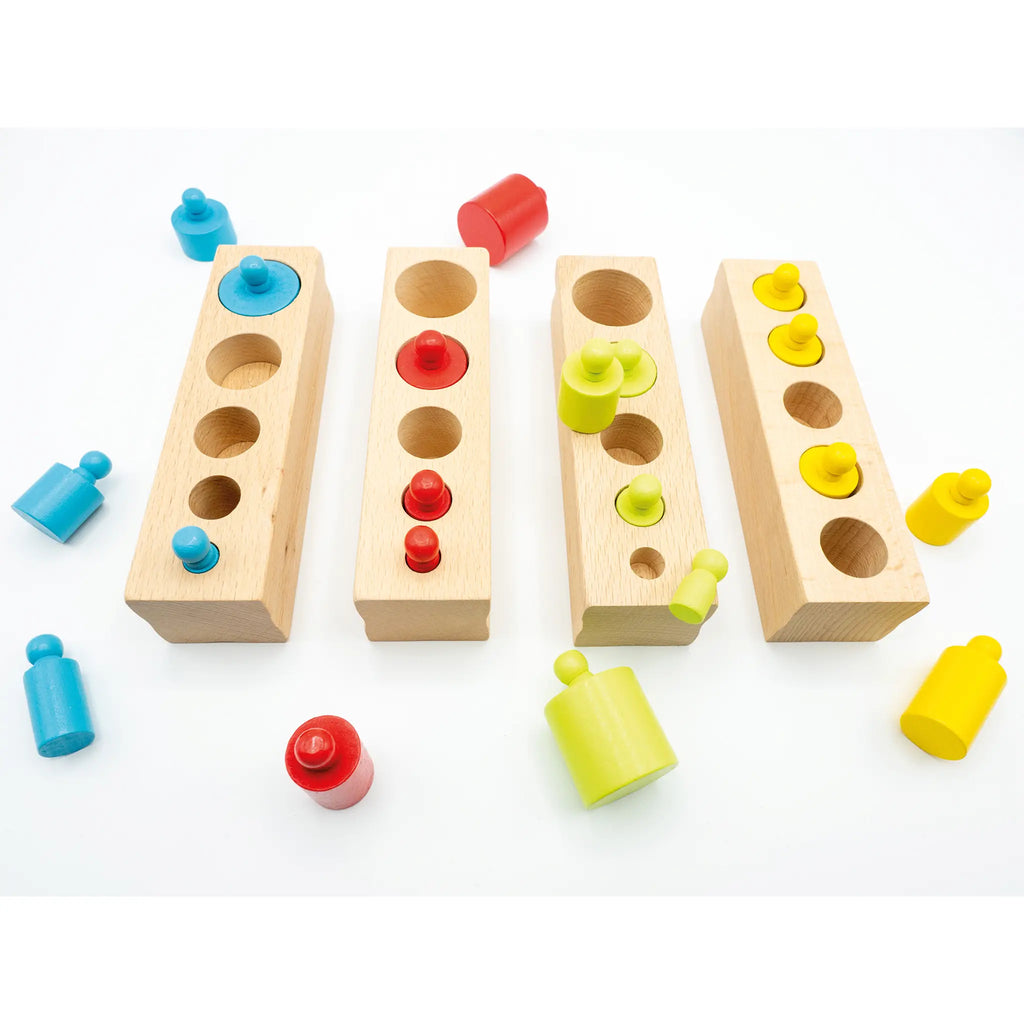 Steckspiel „Die bunten 4"