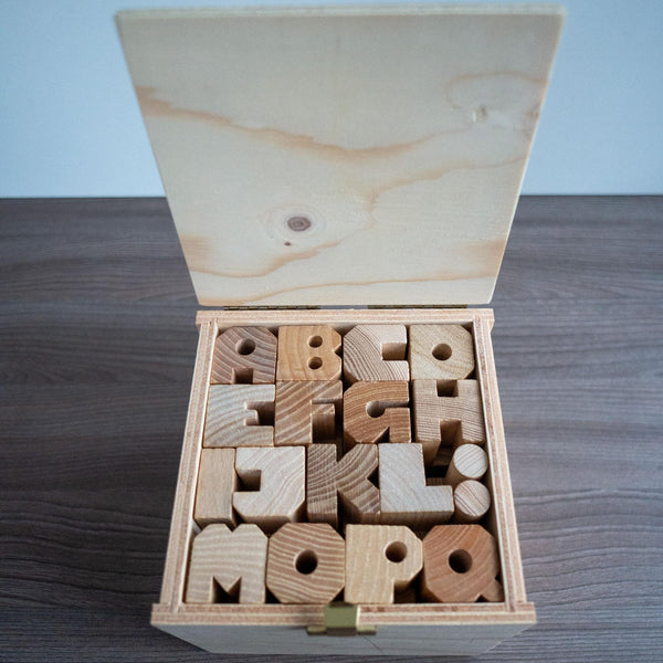 Buchstabenspiel „ABC Buchstabenbox“