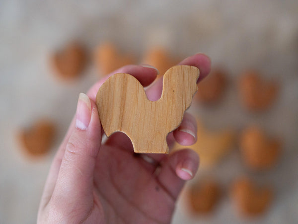 Unser Bauernhof aus Holz, handgefertigt